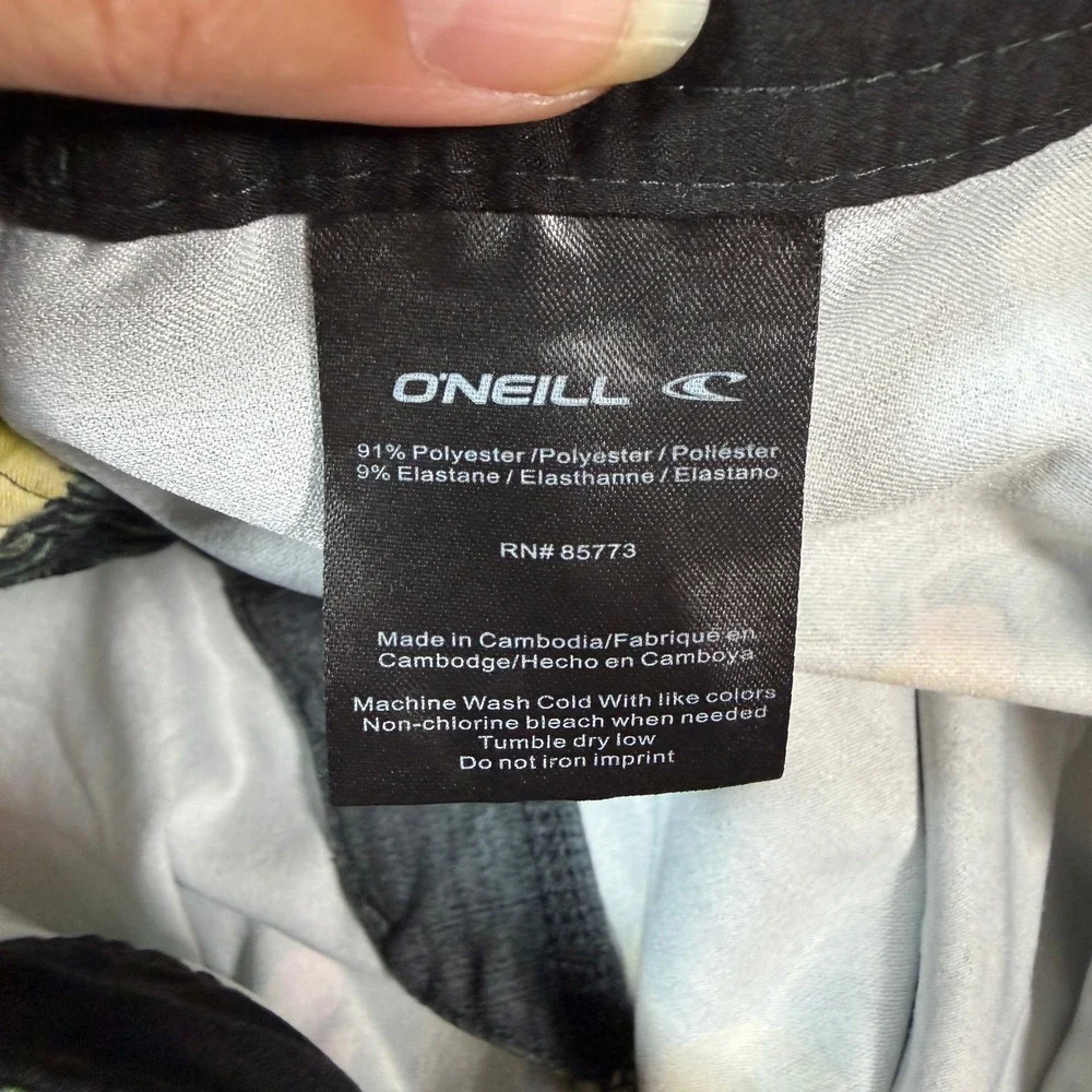 O'Neill Board Shorts Mens 33 Multicolor Floral 10